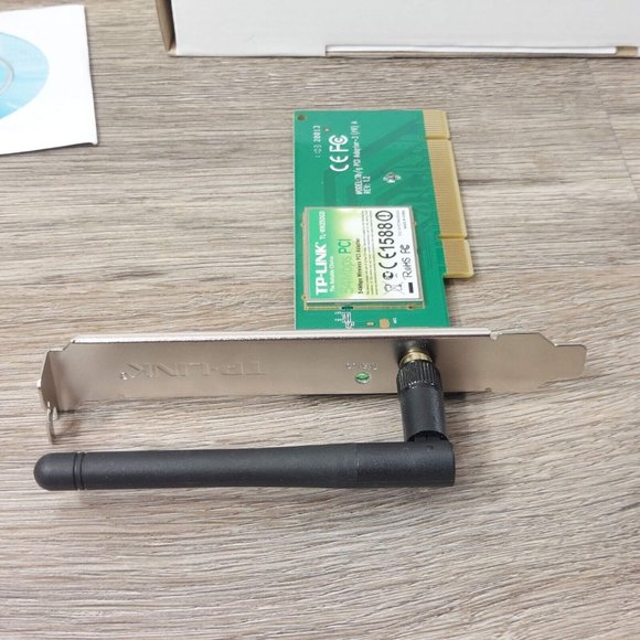 TP-Link 54 Mbps Wireless G PCl Express Adapter Model TL-WN350GD Rev:1.2 - Picture 8 of 10